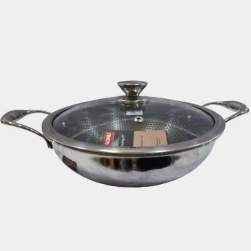 Sonu Trois Blackstone Triply Kadai 24cm - Image 3