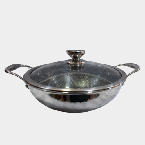 Sonu Trois Blackstone Triply Kadai 26cm - Image 3