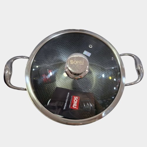 Sonu Trois Blackstone Triply Kadai 26cm - Image 2