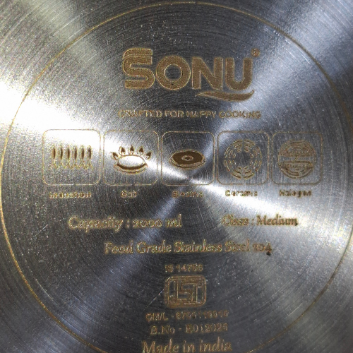 Sonu 2 Tier Steamer 18cm - Image 3