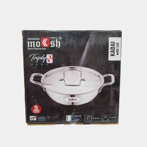 Moksh Triply Kadai 16cm - Image 3