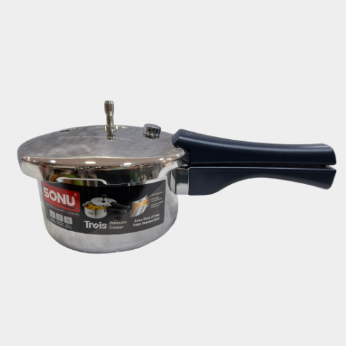 Sonu Trios triply 1.5 ltr Pressure cooker - Image 4