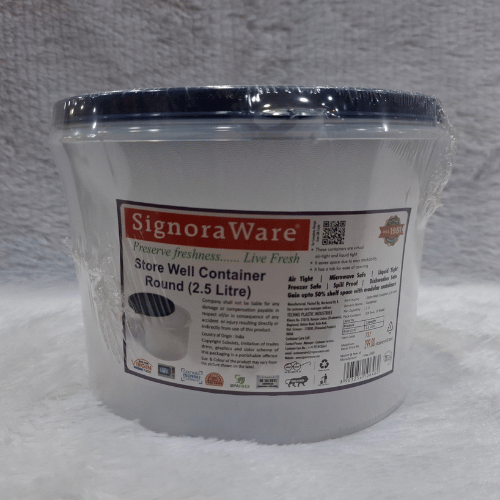 Signoraware Store Well Container Round (2.5lt)