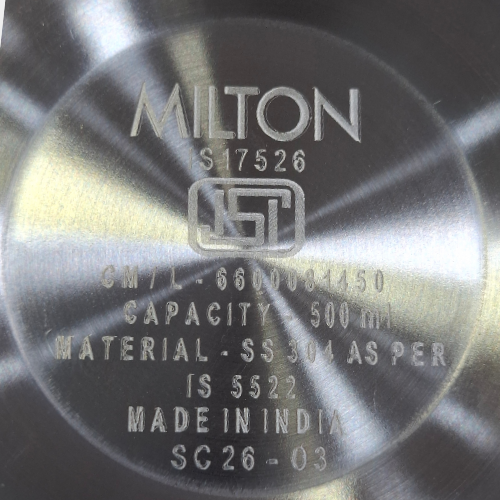 Milton Thermosteel 500 Flip Lid Flask - Image 3
