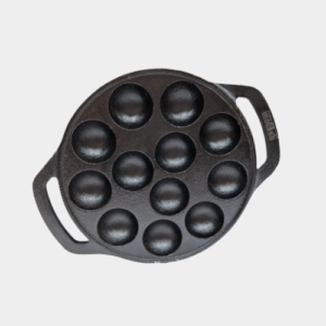 Moksh Cast Iron Paniyarkal 12 pit (20cm)