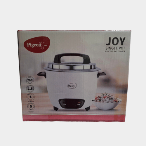 Pigeon Joy Single Pot Electric Rice Cooker 1.8L - Image 3
