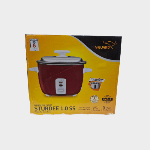 V Guard Sturdee 1.0 SS Electric Rice Cooker - Image 5